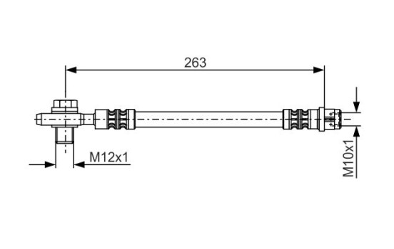 Brake Hose, Image 4