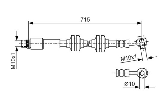 Brake Hose, Image 5