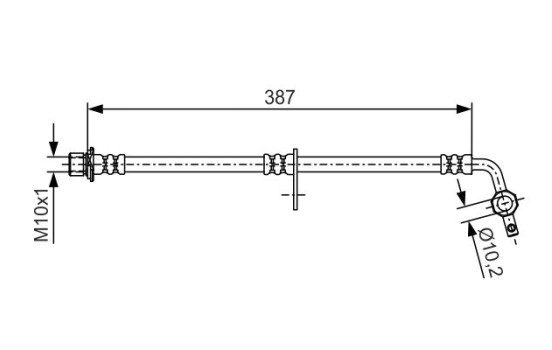 Brake Hose, Image 2