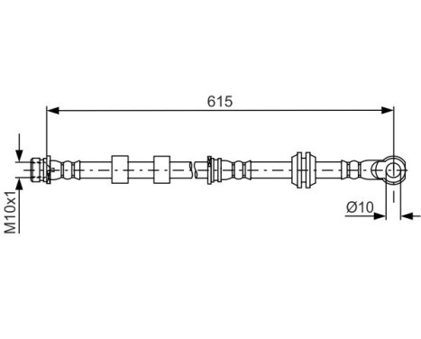 Brake Hose, Image 5