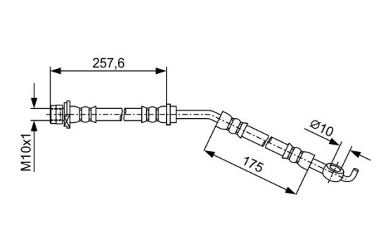 Brake Hose, Image 5