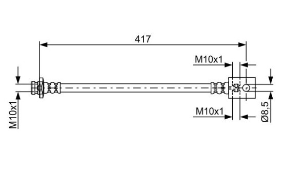 Brake Hose, Image 5