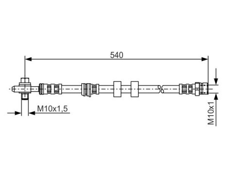 Brake Hose, Image 5