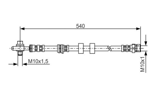Brake Hose, Image 5