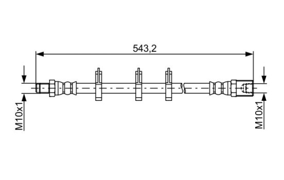 Brake Hose, Image 5