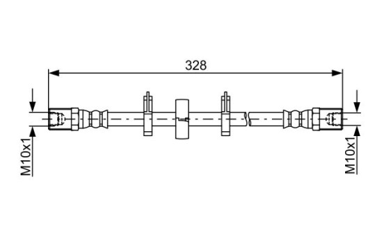 Brake Hose, Image 5