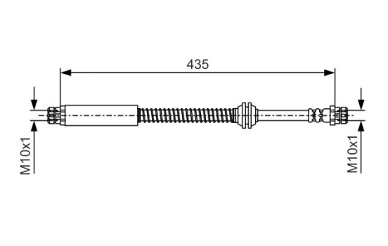Brake Hose, Image 2