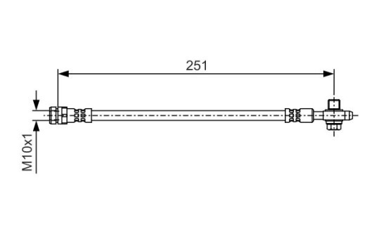 Brake Hose, Image 5