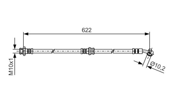 Brake Hose, Image 5