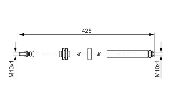Brake Hose, Image 5