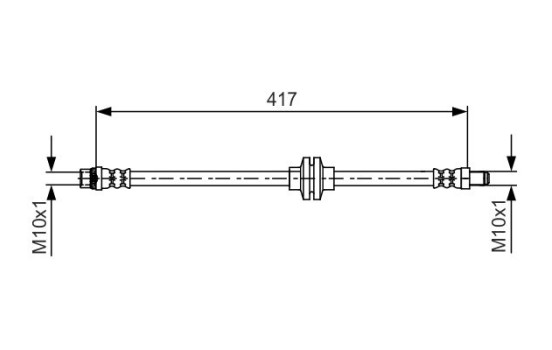 Brake Hose, Image 2
