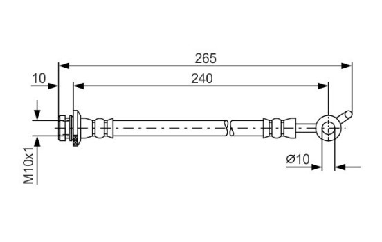 Brake Hose, Image 5