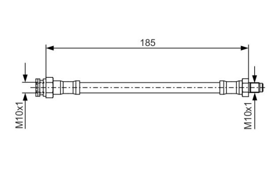 Brake Hose, Image 2