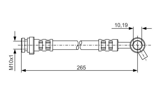 Brake Hose, Image 5