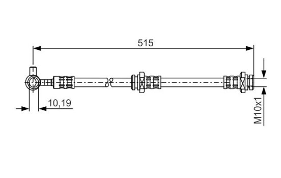 Brake Hose, Image 2