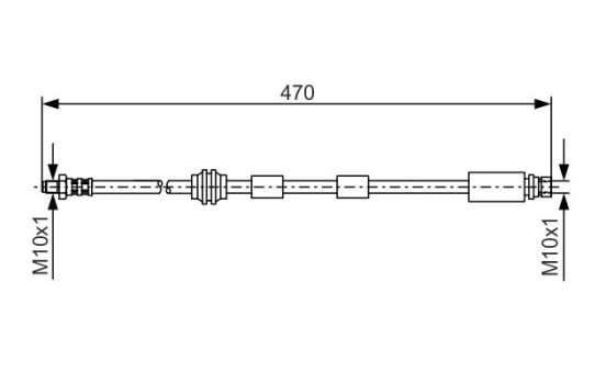 Brake Hose, Image 5