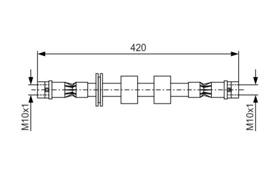 Brake Hose, Image 2