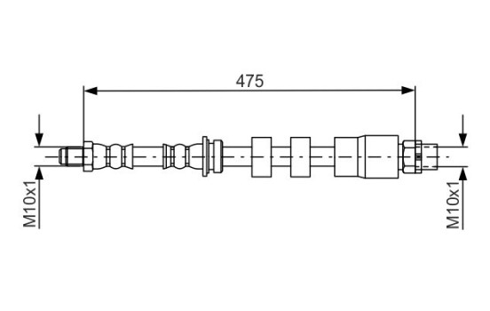 Brake Hose, Image 2