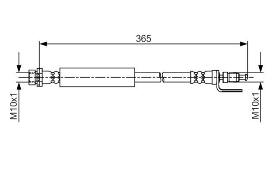 Brake Hose, Image 2