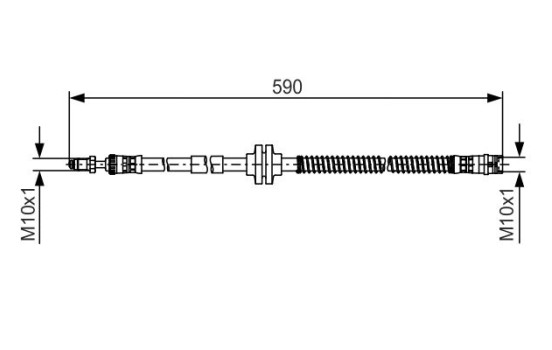 Brake Hose, Image 5