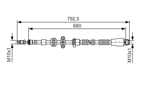 Brake Hose, Image 5