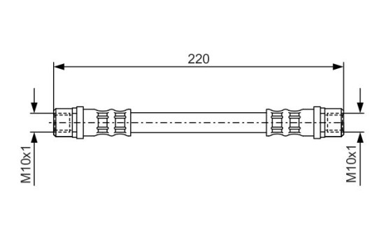 Brake Hose, Image 2