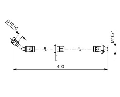 Brake Hose, Image 5