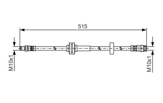 Brake Hose, Image 2