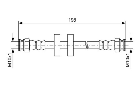 Brake Hose, Image 2