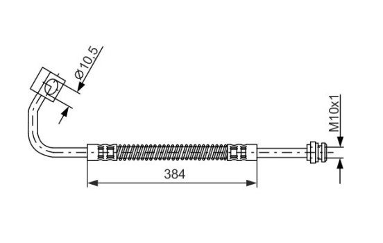 Brake Hose, Image 5