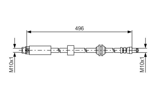 Brake Hose, Image 2