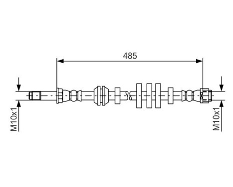 Brake Hose, Image 5