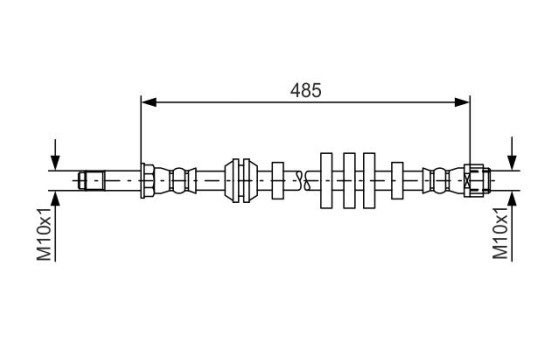 Brake Hose, Image 5