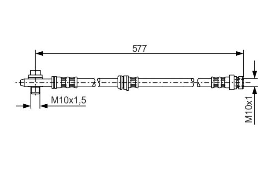 Brake Hose, Image 2