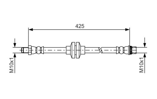 Brake Hose, Image 5