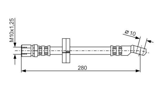Brake Hose, Image 2