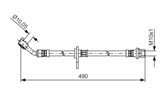 Brake Hose, Image 2