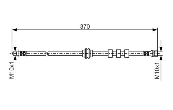 Brake Hose, Image 5