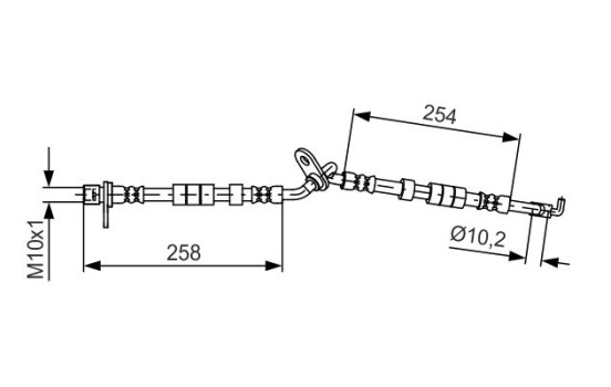Brake Hose, Image 2