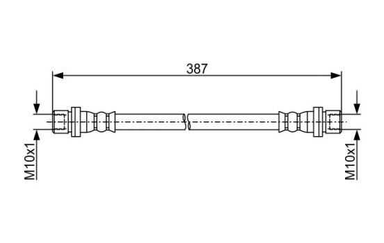 Brake Hose, Image 5