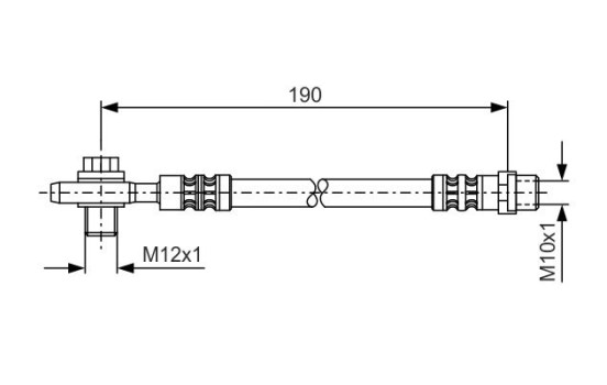 Brake Hose, Image 2