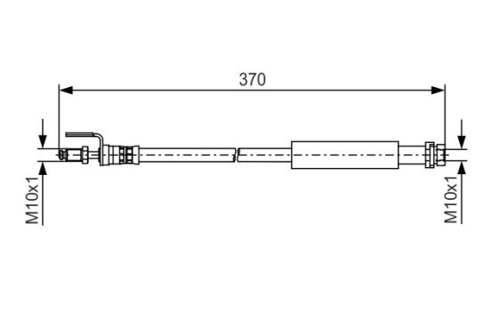 Brake Hose, Image 2