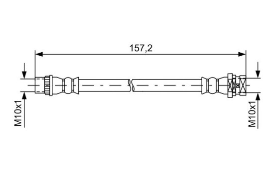 Brake Hose, Image 2