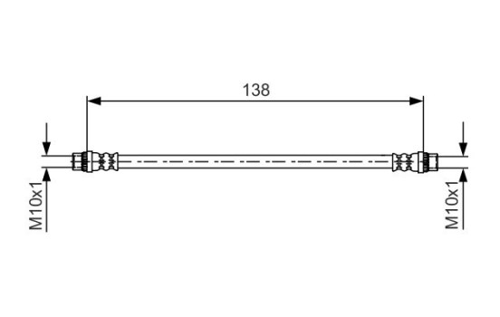 Brake Hose, Image 2