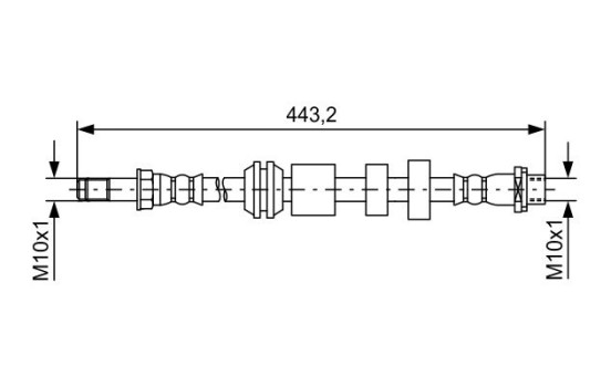 Brake Hose, Image 2