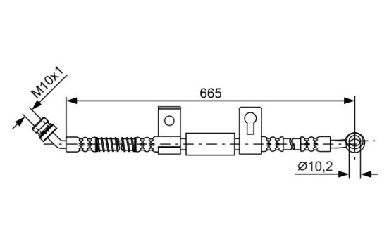 Brake Hose, Image 5