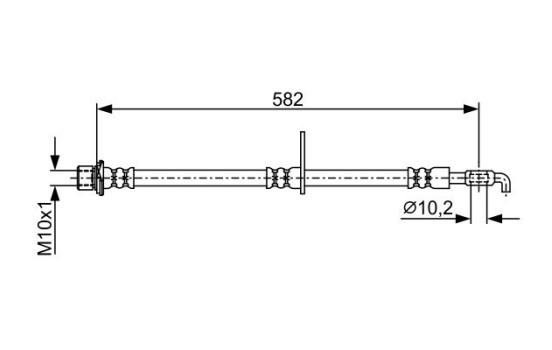 Brake Hose, Image 5