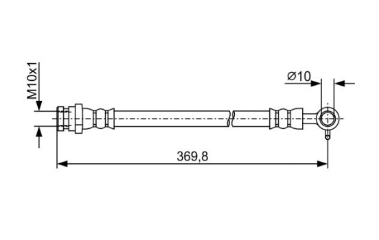 Brake Hose, Image 5