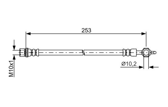 Brake Hose, Image 5