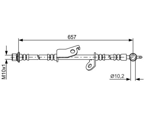 Brake Hose, Image 5